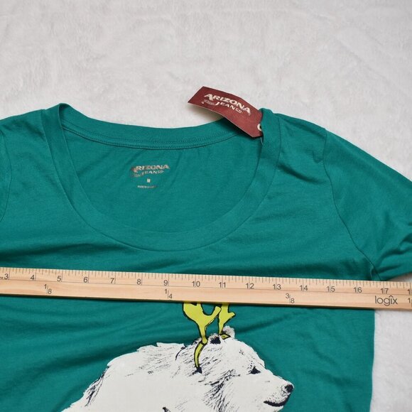 Arizona Polar Bear Graphic Long Sleeve Top Baselayer Sz M Christmas Holiday - Picture 10 of 11